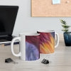 Abstract Gemfire Ceramic Mug — Colorful Petal Art Coffee Cup (11oz & 15oz)