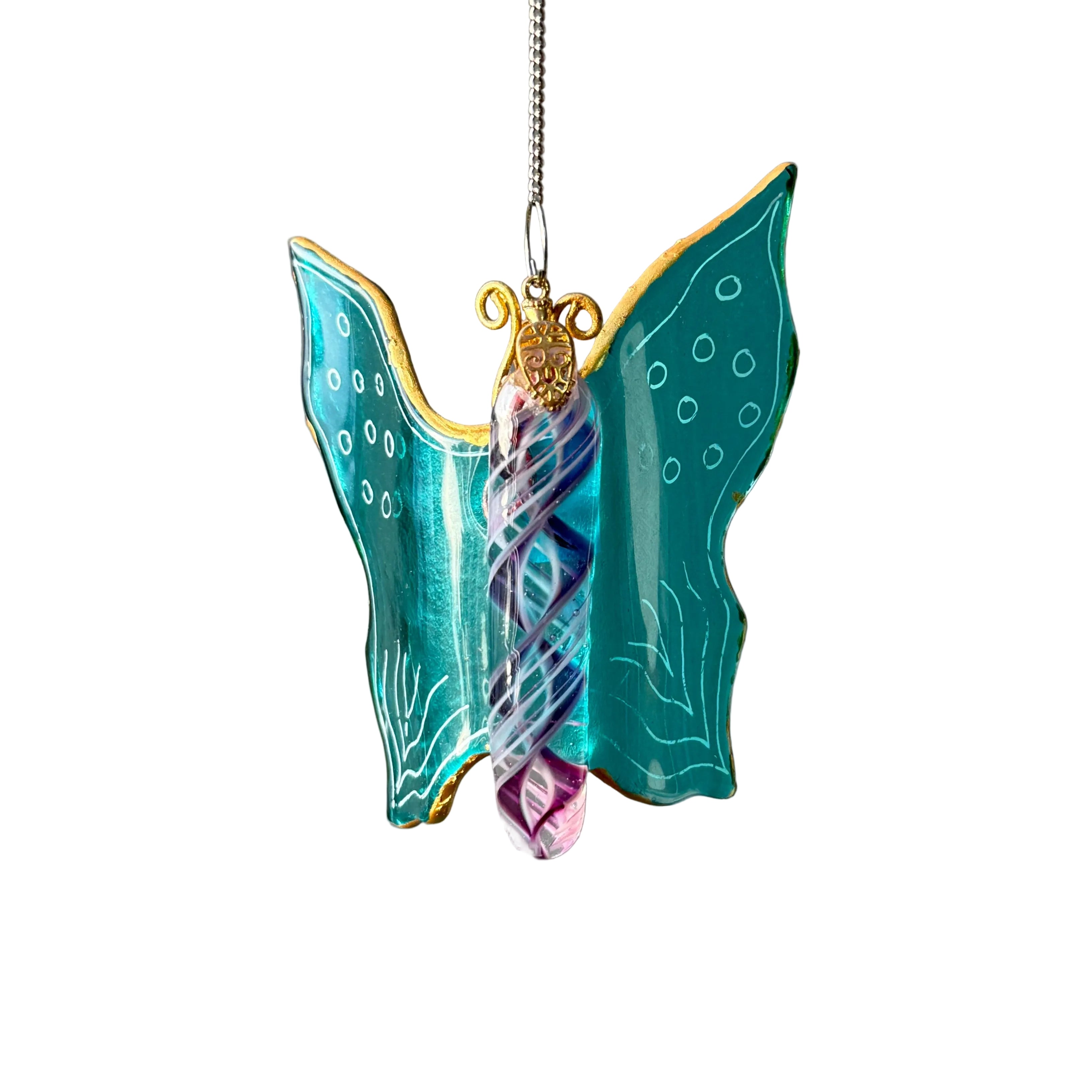 Butterfly suncatcher - blue
