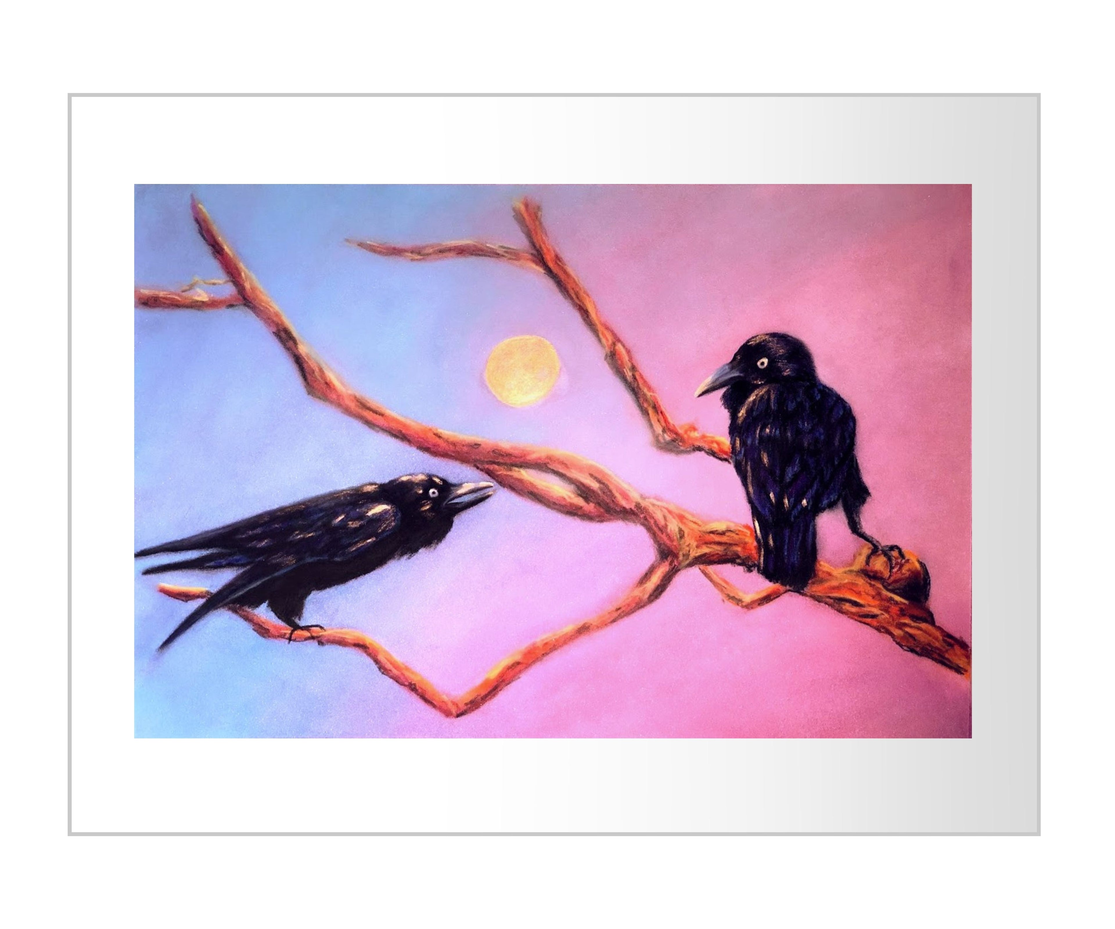 Ravin Ravens  ( Giclee Print ) Limited Edition
