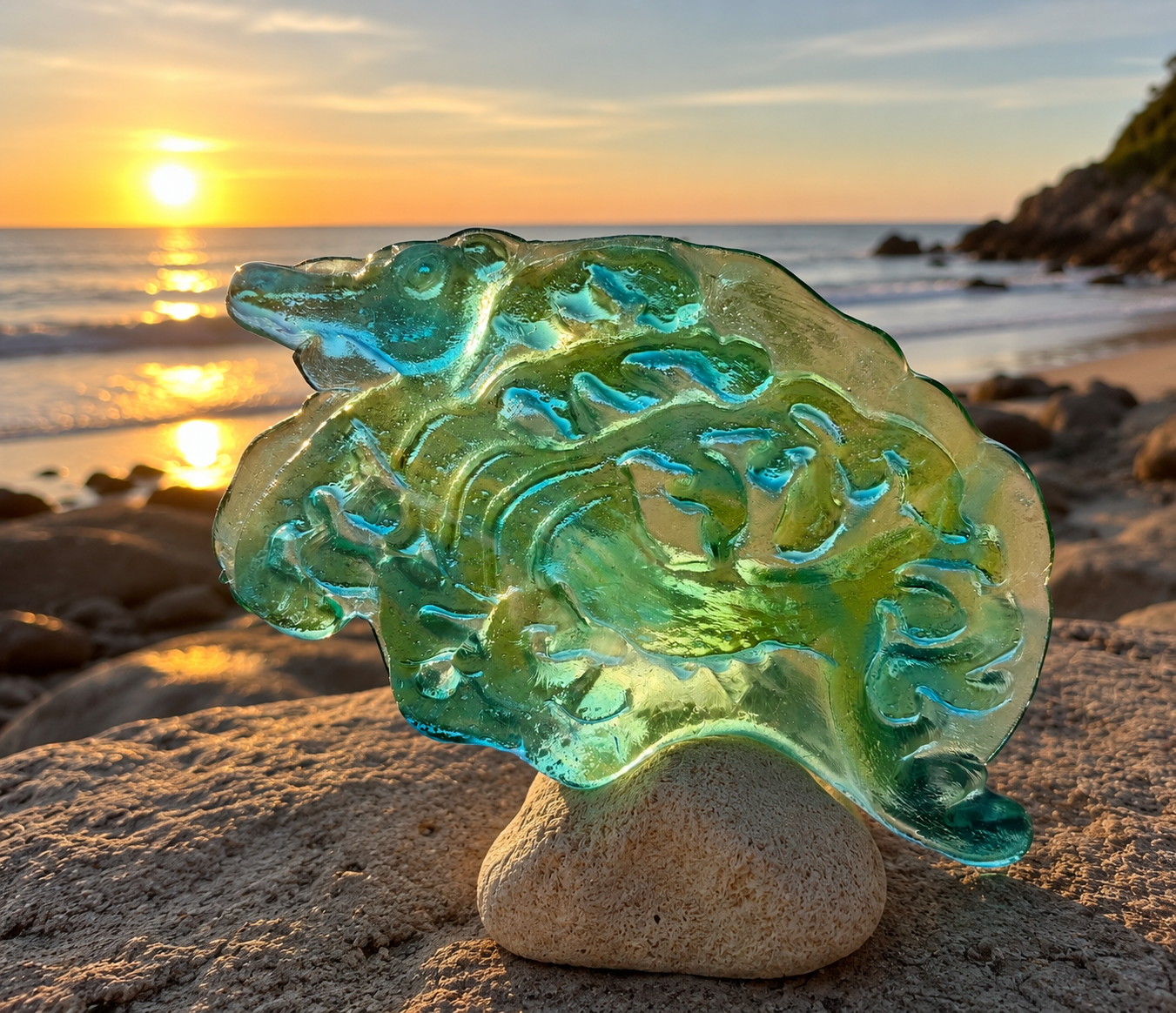 Leafy Sea Dragon Sculpture