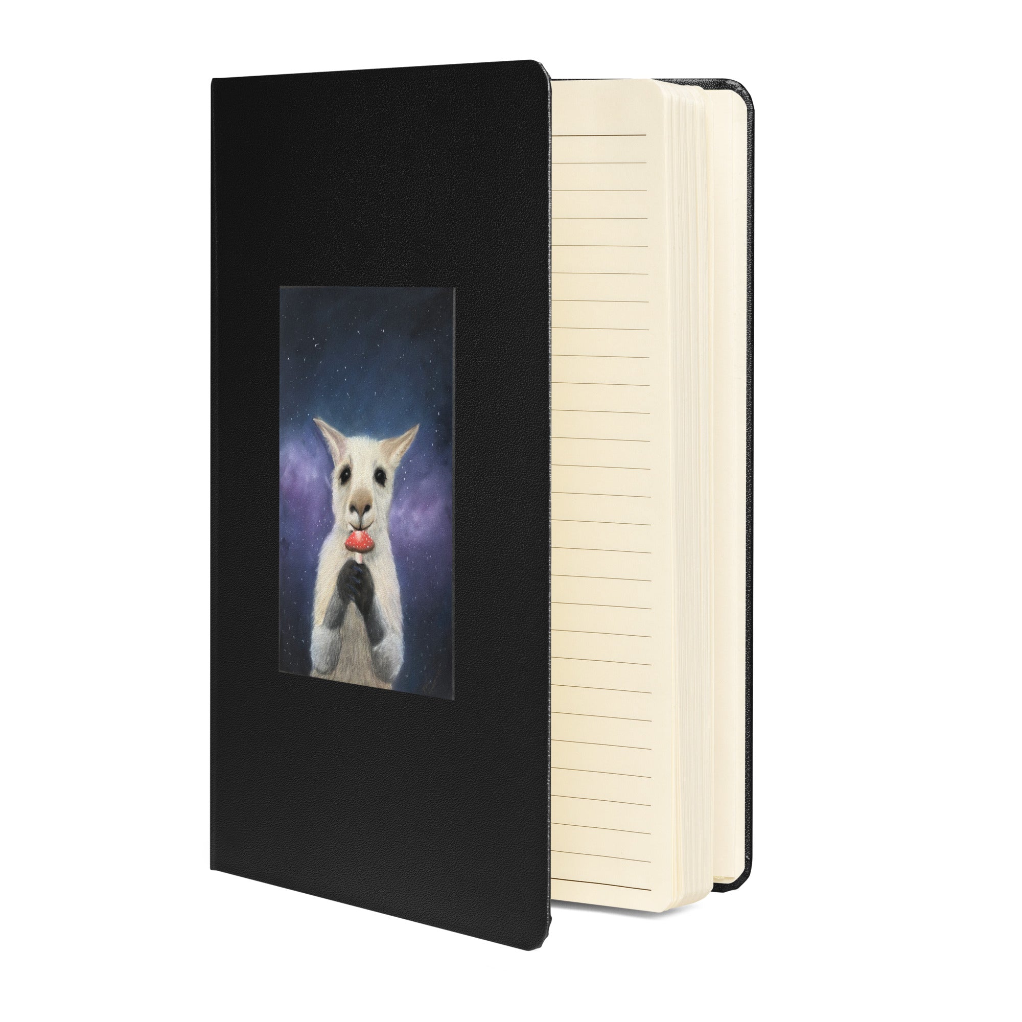 Hardcover bound notebook